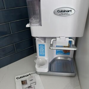 Cuisinart Soft Serve Ice Cream Maker - White and Gray